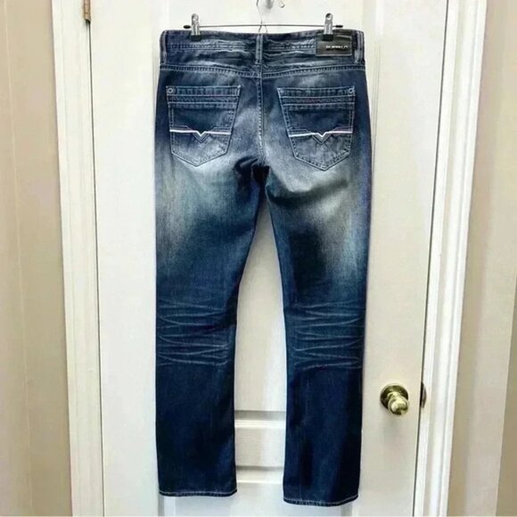 Buffalo Six Men’s Slim Straight Leg Jeans Blue Size 30 - Picture 3 of 13